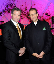 Jim Murren Edouard Ettedgui Grand Opening Madarin Oriental Las Vegas